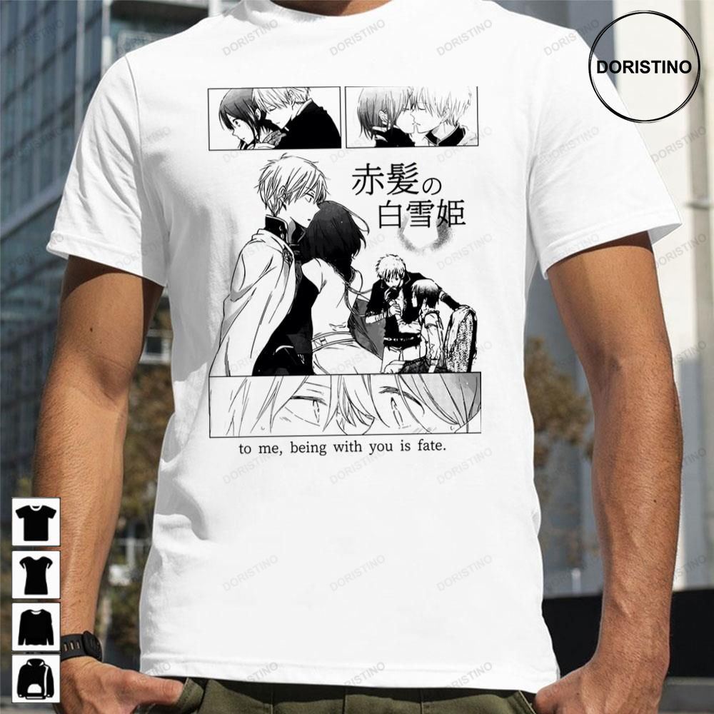 Zen And Shirayuki To Me Being With You Is Fate Snow White With The Red Hair Limited Edition T-shirts